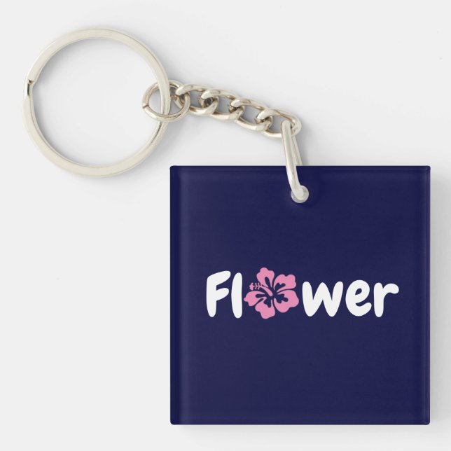 Flower Acrylic Keychain (Framsidan)