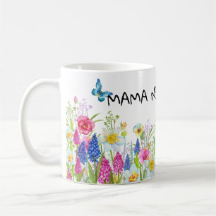 Flower Älskare Coffee Drinker, Mamma behöver kaffe Kaffemugg