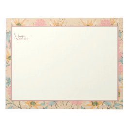 Flower-Anteckningsblocket Anteckningsblock