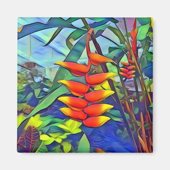 Flower Art Magnet (Framsidan)
