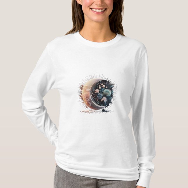 Flower Art T Shirt (Framsida)