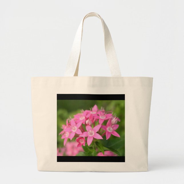 FLOWER BAG JUMBO TYGKASSE (Framsidan)
