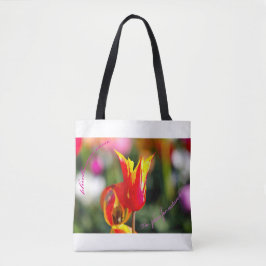 flower bag tygkasse