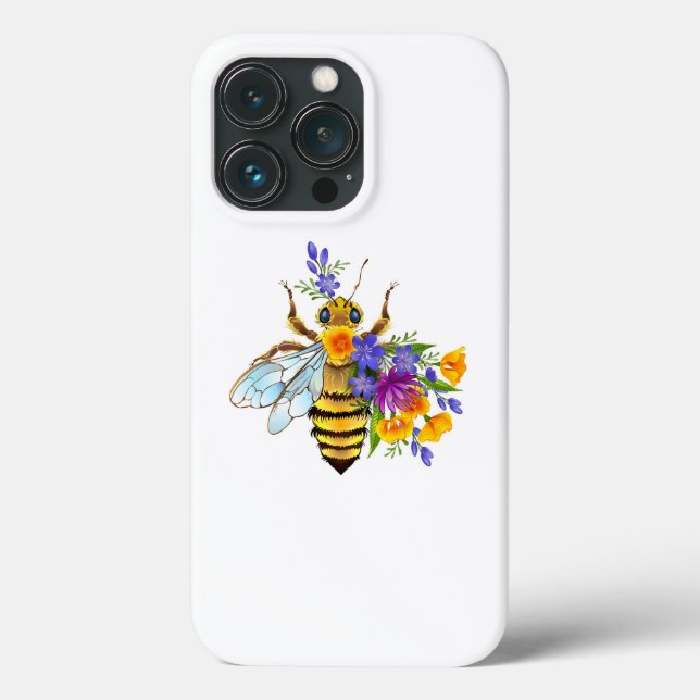Flower bee with wild plants (Baksida)