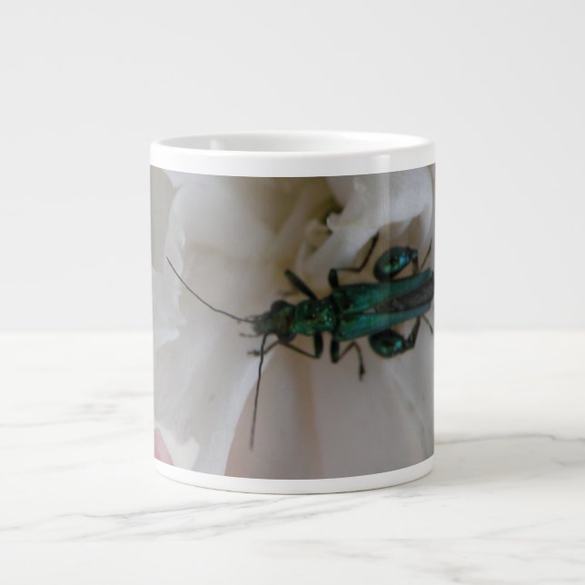 Flower Beetle Mugg Jumbo Mugg (Framsidan)