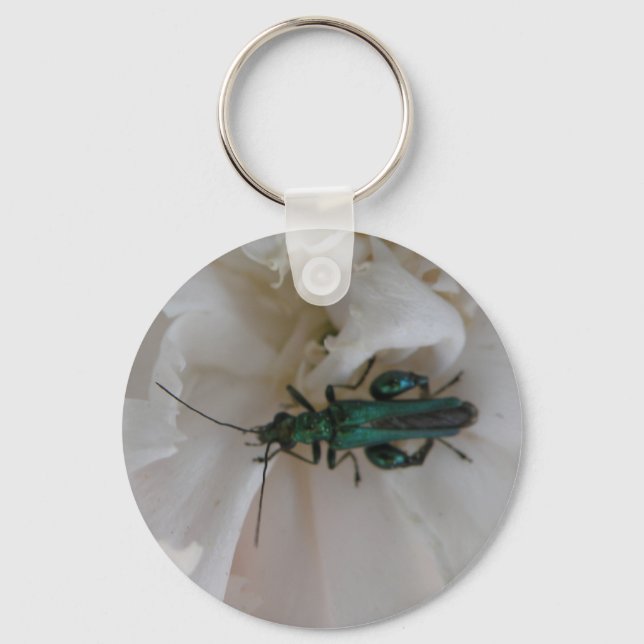 Flower Beetle-nyckelkedja Nyckelring (Framsida)