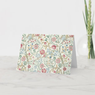 Flower, Blommönster, William Morris Kort