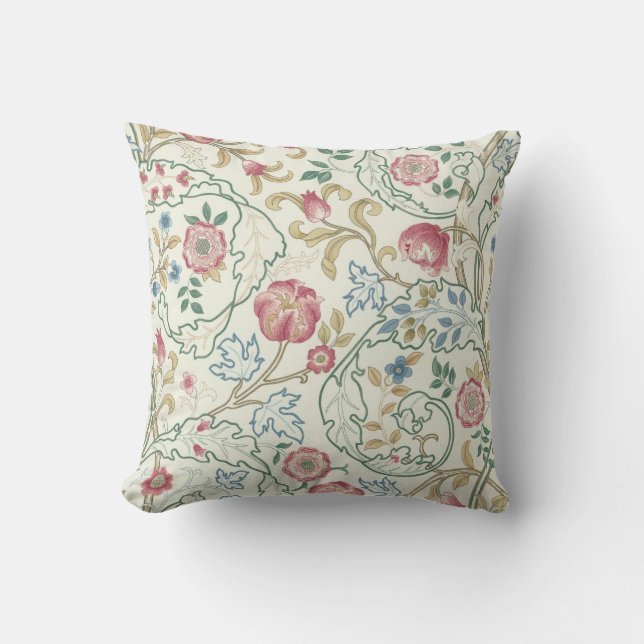 Flower, Blommönster, William Morris Kudde (Framsida)