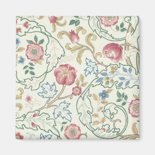 Flower, Blommönster, William Morris Magnet