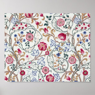 Flower, Blommönster, William Morris Poster