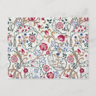 Flower, Blommönster, William Morris Vykort