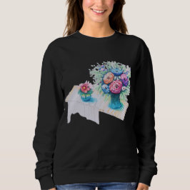 Flower bouquet färglös och vibrerande. t shirt