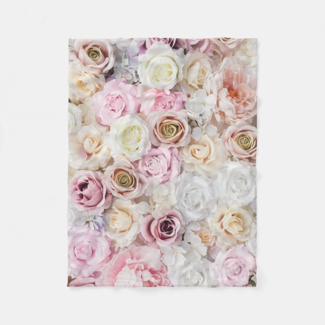 Flower Bouquet Fleecefilt (Framsidan)