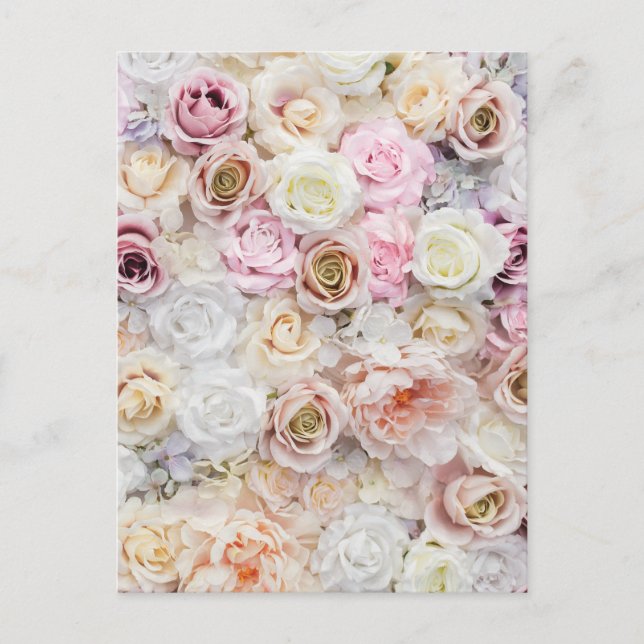 Flower Bouquet Helg Vykort (Framsida)