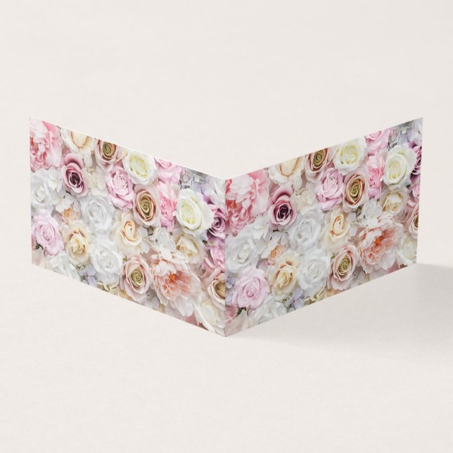 Flower Bouquet Kort (Utsida)