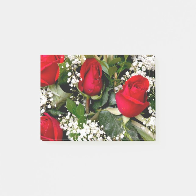 Flower Bouquet Post-it Block (Framsida)