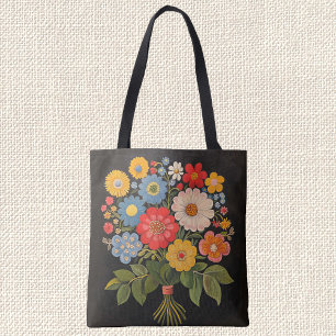 Flower Bouquet Tygkasse