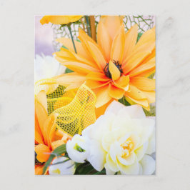 Flower bouquet vykort