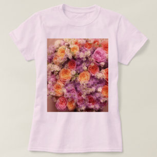 Flower Bouquet Women's Rosa T-Shirt