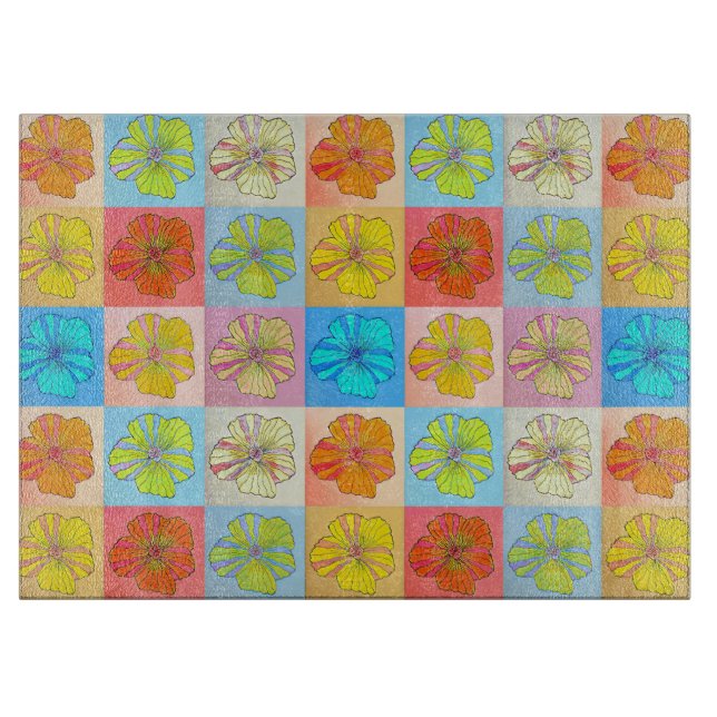 "Flower Box" Skärbräda (Framsidan)