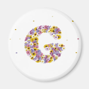 Flower brev g magnet