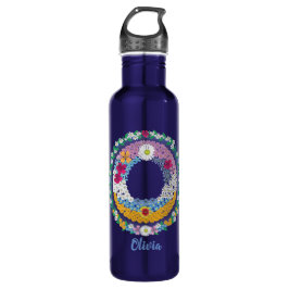 Flower Brev Initial ’O’ med Personlig namn