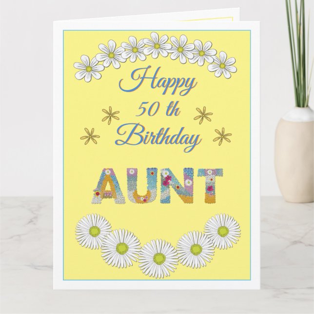 Flower brev Moster Personlig Birdday Card Kort (Framsida)