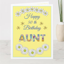 Flower brev Moster Personlig Birdday Card Kort