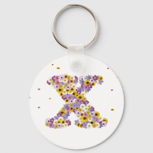 Flower brev x nyckelring
