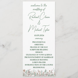 Flower Bröllop Flat Program