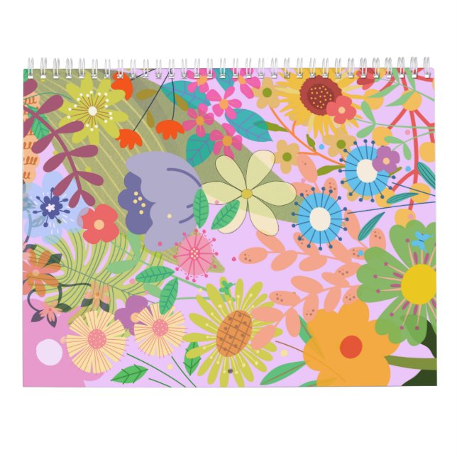 Flower Bröllop Kalender (Baksida)