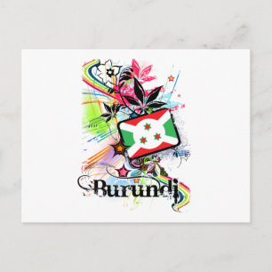 Flower Burundi Vykort