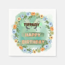 Flower & Butterfly Birthday