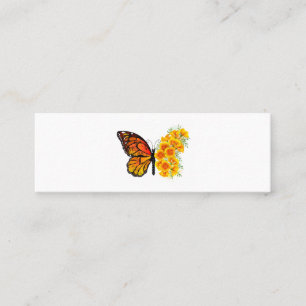 Flower Butterfly med Gult California Poppy