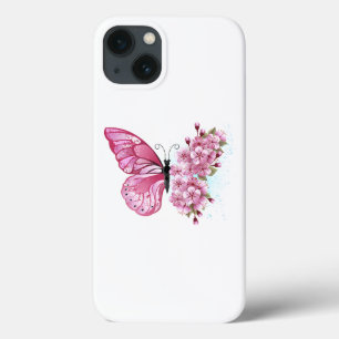 Flower Butterfly med Rosa Sakura