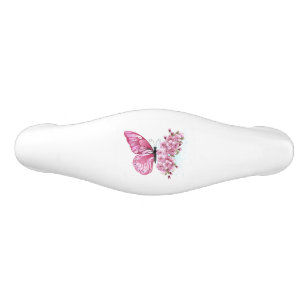 Flower Butterfly med Rosa Sakura Handtag