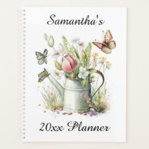 Flower Butterfly Personlig Planner