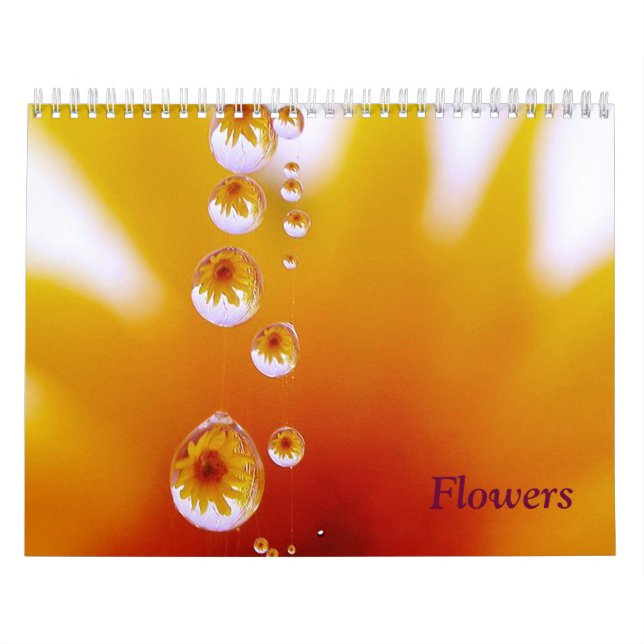 Flower Calendar av Linda Murphy Kalender (Omslag)