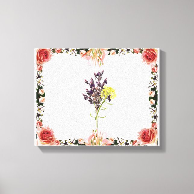 Flower Canvastryck (Framsida)