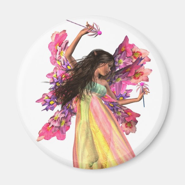 Flower Carnival Fairy Magnet (Framsidan)
