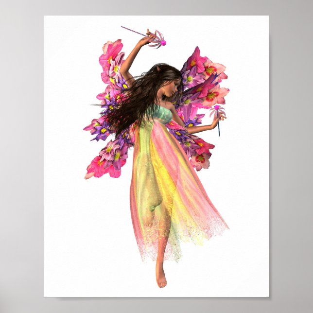 Flower Carnival Fairy Poster (Framsidan)