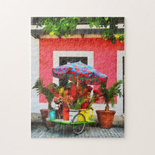 Flower Cart San Juan, Puerto Rico Pussel