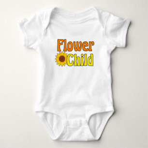 Flower Child Cute Hippie Solros 70 s T Shirt
