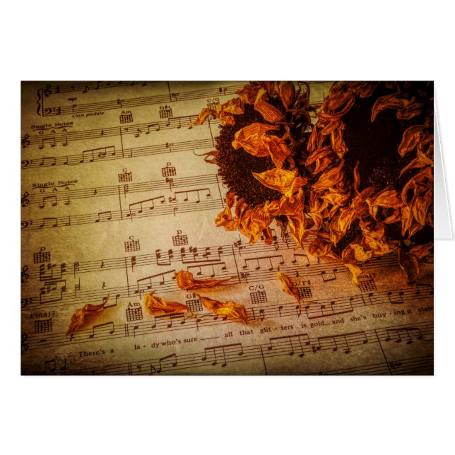 Flower Child Fore Hälsningskort (Framsidan Horizontal)