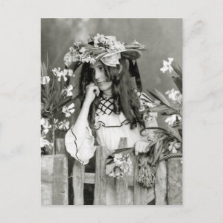 Flower Child på hennes tid: 1902 Vykort