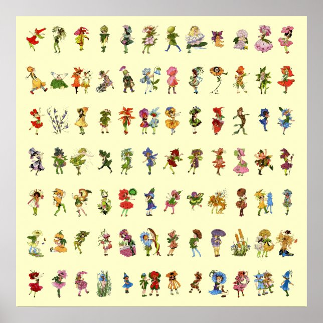 Flower Children Poster (Framsidan)