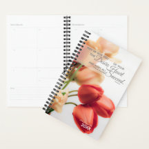 Flower Christian Planner for Women - Psalm 20