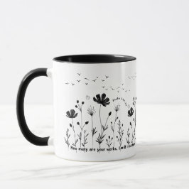 Flower Coffee Mugg - 11oz, Flowers on Earth Mugg