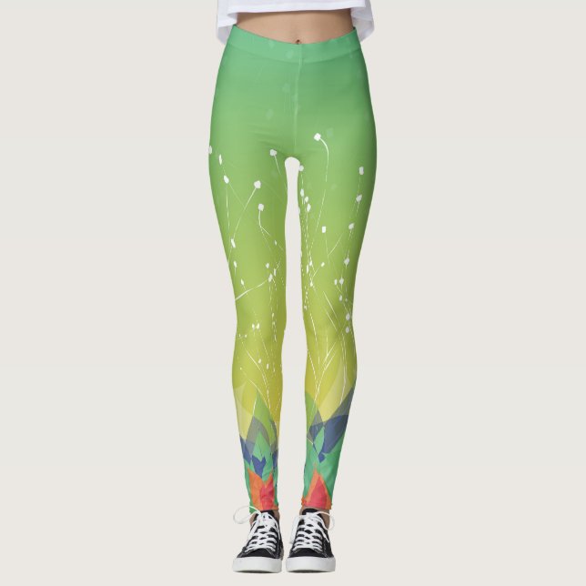 Flower Crawl Leggings (Framsida)