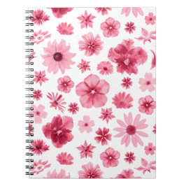 flower cuaderno anteckningsbok